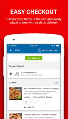 Domino's Pizza Sri Lanka android App screenshot 0